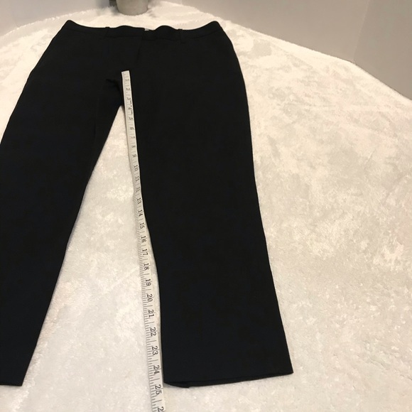 Gap slim cropped two way stretch black pants size 4R - Picture 9 of 11